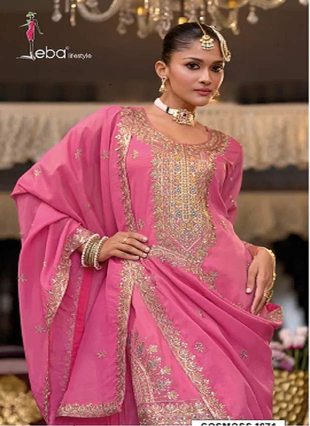 Eba Cosmoss Shimmer Embroidered Salwar Kameez Collection